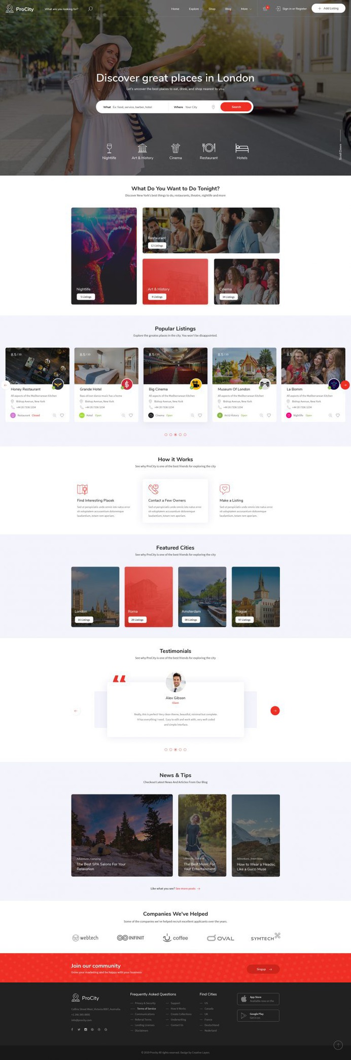 Procity – Multiple Listing & Directory
