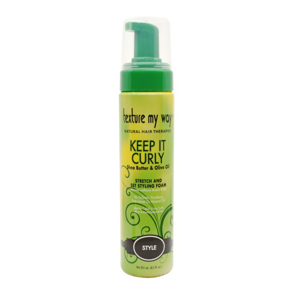 Texture My Way Keep It Curly Stretch And Set Styling Foam