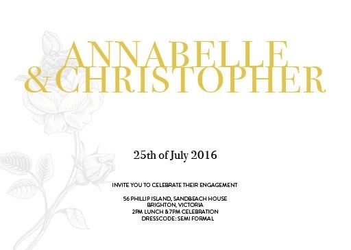 Botany Classic - Engagement Invitations #paperlust #engagement #engagementinvitation #invitation #engagementcards #engagementinspiration #w