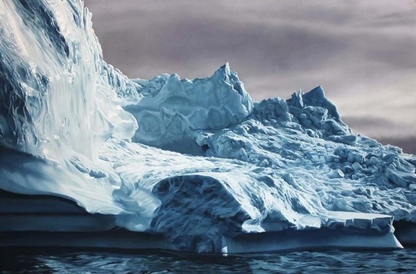 Pastel Icebergs by Zaria Forman 4 #painting #sea #art