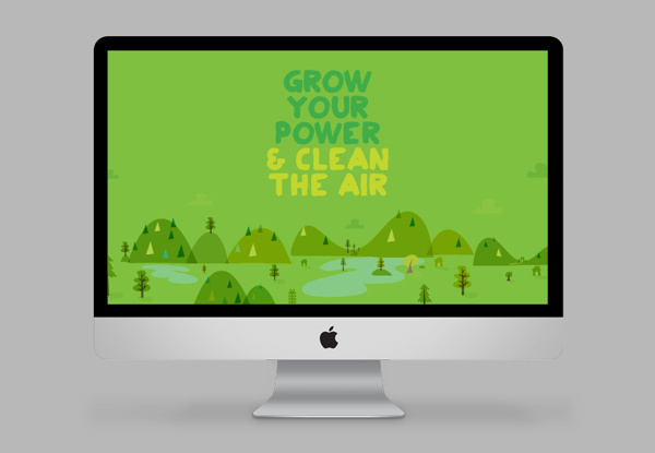 GrowEnergy.org events branding & illustration on Behance #tree