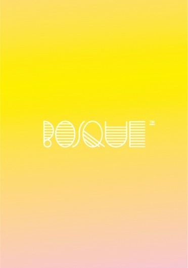BOSQUE STUDIO ® TYPE WORKS #pink #yellow #zero #experimental #bosque #type