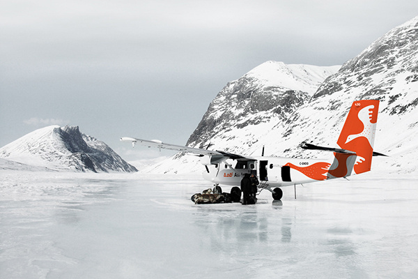 Air Inuit Redesign of the brand identity #canada #inuit #air #design #airline #brand #identity #regional