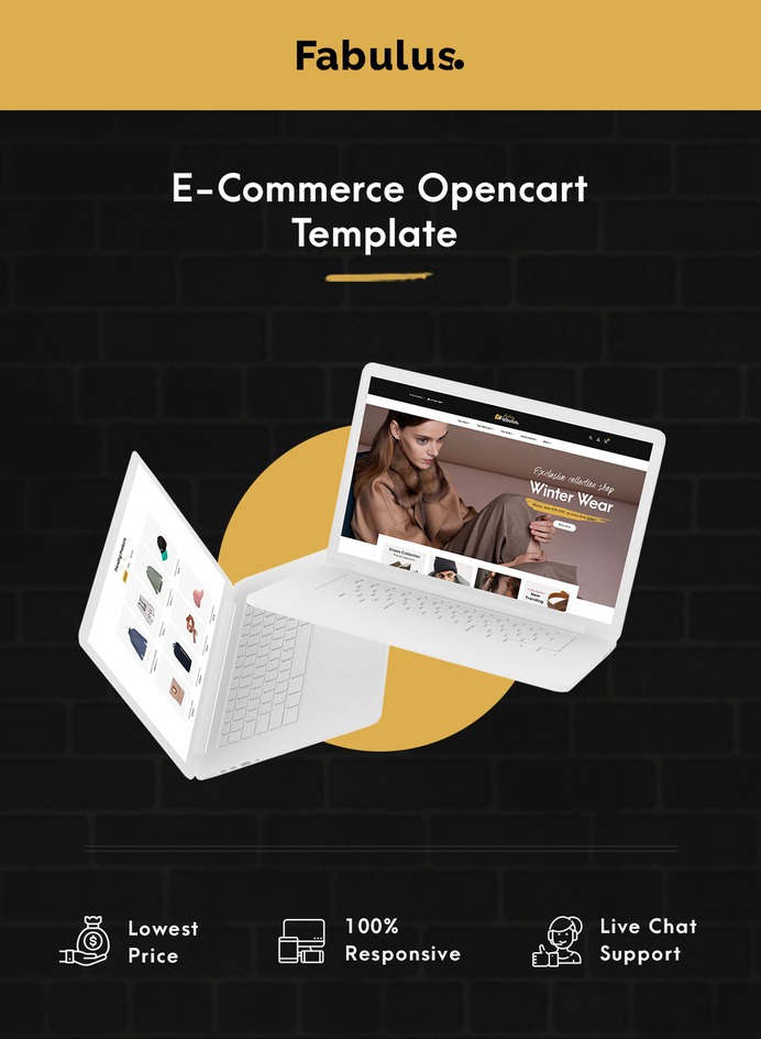 #Fabulus #Fashion #Boutique - #Opencart #MultiPurpose #Responsive #Theme | #TemplateTrip #eCommerce #Website #Design #Template
