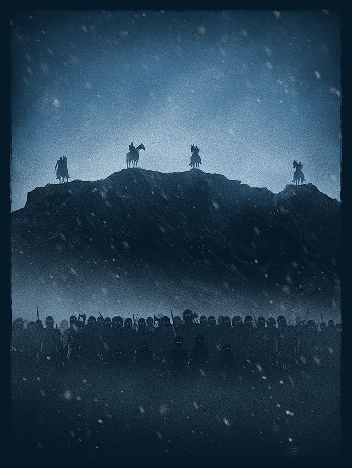 Marko Manev #Illustration #Poster #GameofThrones #GoT #HBO #Fantasy