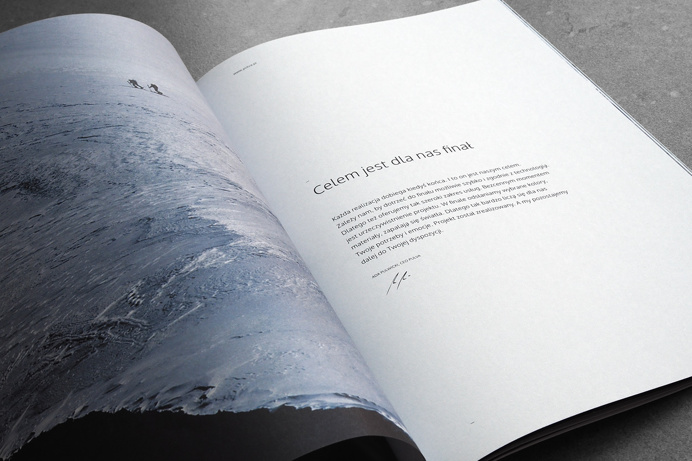 Pulva brand identity minimal by minima midnsparkle mag designblog branding poland landscape blue mountains deluxe luxury print book magazine
