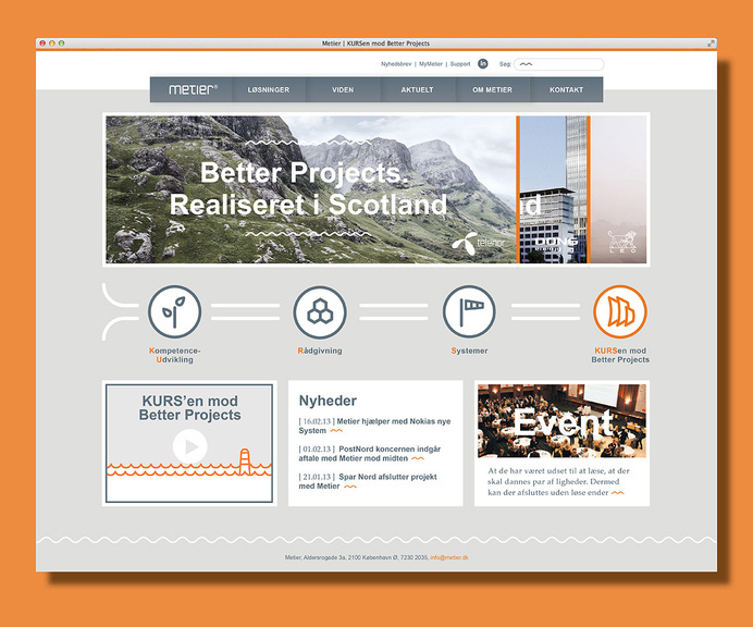 Visual identity for Metier, Copenhagen #visual #shft #design #graphic #identity #webdesign #metier