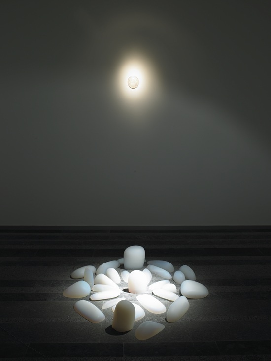 Art exhibition ''Rebirth'' an art instalation Primal memory #21122012 #meditative #exhibition #sculptures #art #doomsday
