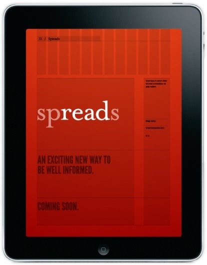 Meet Spreads for iPad #grid #app #red #ipad