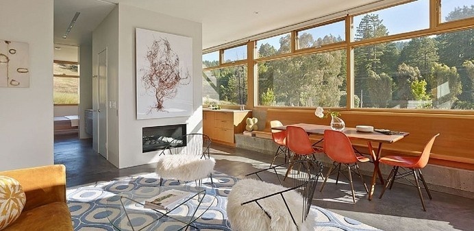 Woodsy California Homestead #sustainalble #interiors #ecofriendly #architecture #california