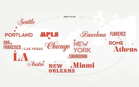 Eight Hour Day » Blog #usa #red #typography