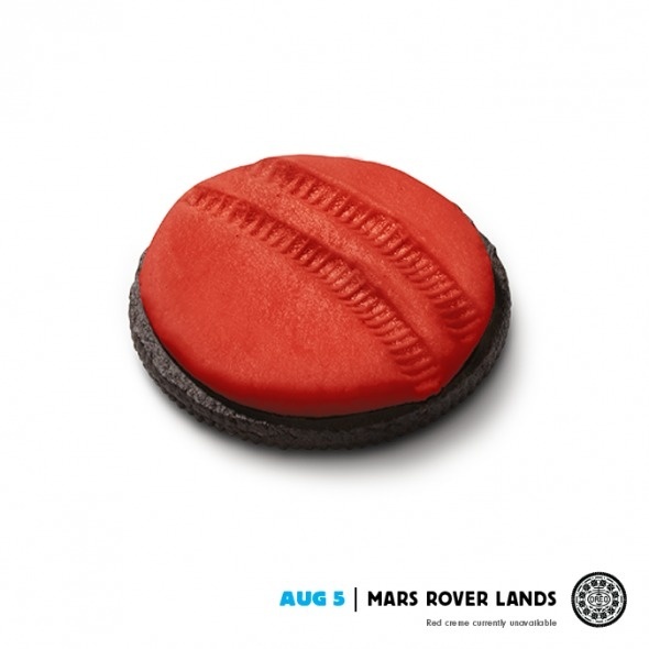 Oreo: Mars Rover #mars #clever #oreo