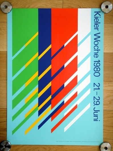 All sizes | Kieler Woche Poster - 1980 | Flickr - Photo Sharing! #international #kieler #typographic #grid #system #poster #jean #woche #widmer #style