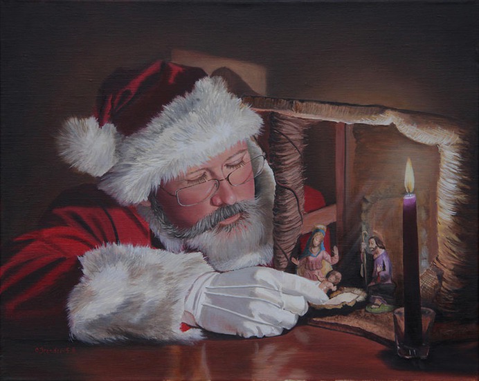 christmas paint by number & step by step easy christmas paintings #painting
