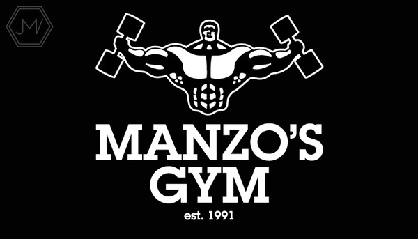 Rebranding a Local Gym on the Behance Network #muscle #strong #weight #white #serif #person #bold #gym #slab #logo #man