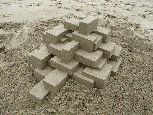 Geometric Sandcastles by Calvin Seibert #90 #perfect