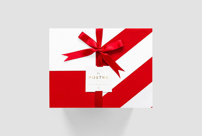 El Postre by Anagrama #packaging #red