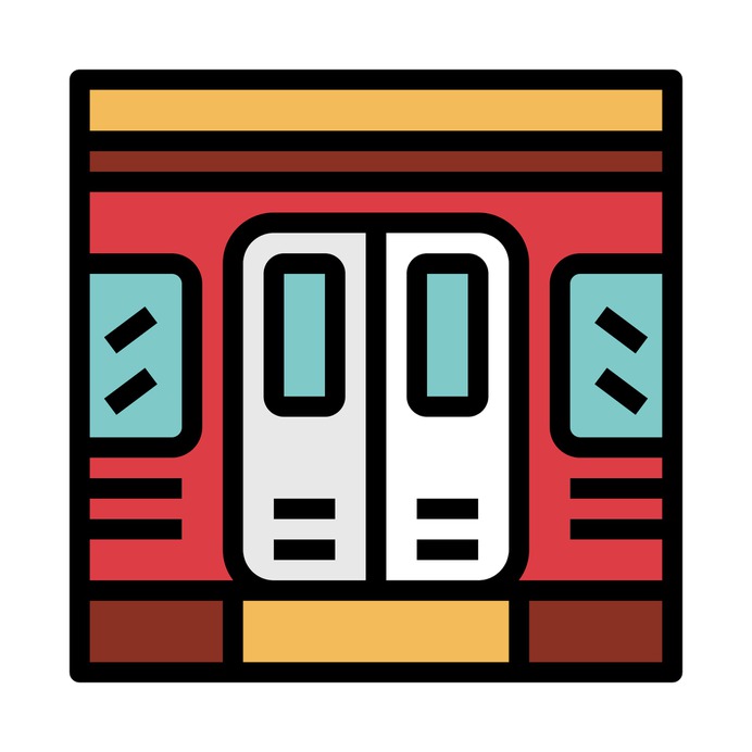 See more icon inspiration related to subway, underground, access, transportation, doors, door, train and transport on Flaticon.