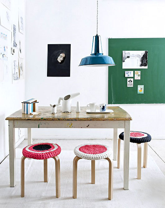scandinavian deko green chalkboard #interior #design #decor #deco #decoration