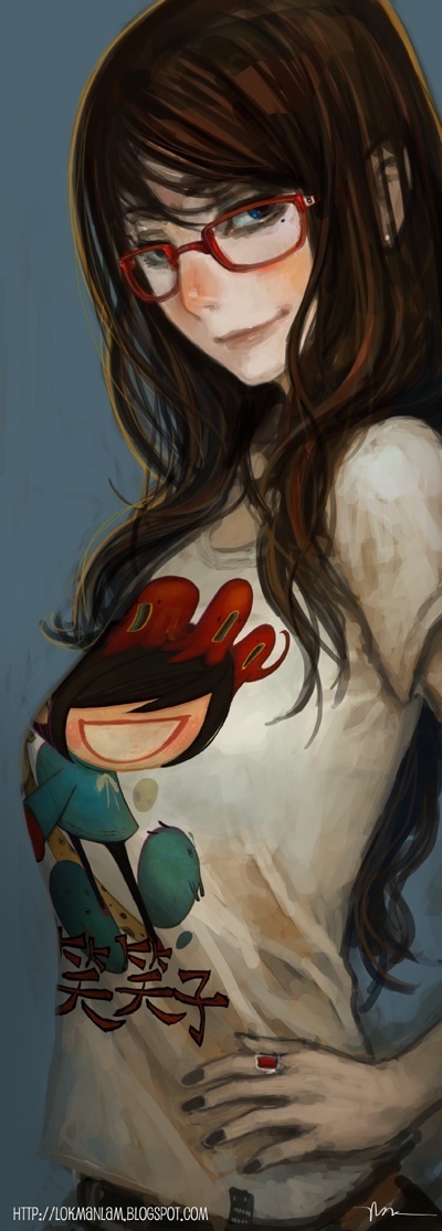 Glasses Girl | Illustrations