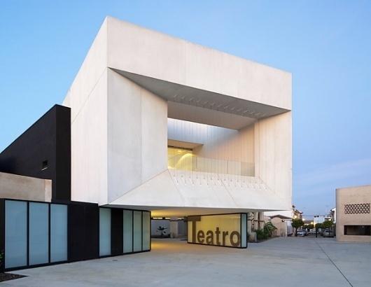 New Theatre of Almonte designed by Donaire Arquitectos #architecture