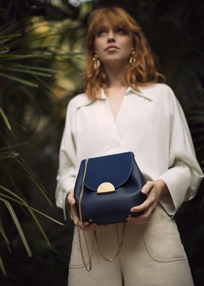 Polène | Bag - N°1 Mini - Blue