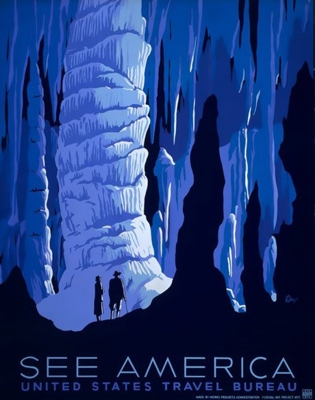 Paint by Nature: Inspiration and influence #america #cave