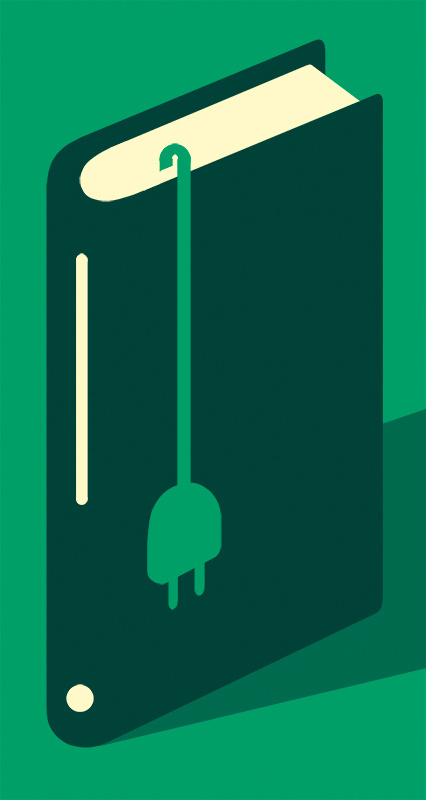 Magoz illustration - connect to reading #illustration