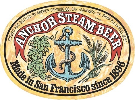 Anchor Steam Label #packaging #beer #label #bottle