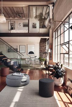 Dreamy industrial loft, come on in! - Daily Dream Decor