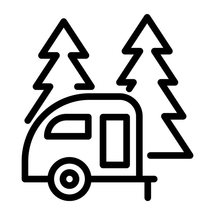 See more icon inspiration related to trailer, camping, vehicle, transport and animals on Flaticon.