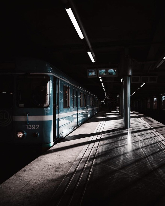 Dark and Cinematic Urban Photos in Stockholm by Daniel Hedquist