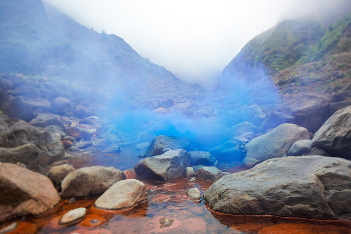 Colorful Smoke in European Landscapes