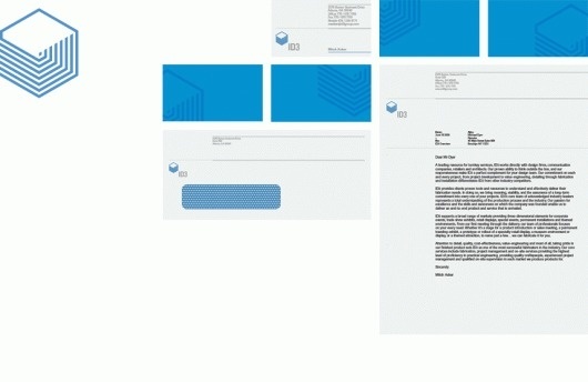 ID3 #corporate #hexagon #branding #clean