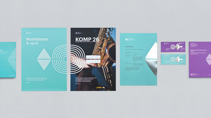 Norges musikkhøgskole — Neue — New, relevant & remarkable #neue #branding #identity #nordic