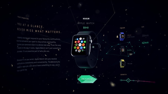 eBay VR - The World's First VR Department Store Full Project: https://www.behance.net/gallery/40499319/eBay-VR-The-Worlds-First-VR-Departme #fluo #animation #ux #futuristic #ui #virtualreality #ebay #cursor #vr #dark