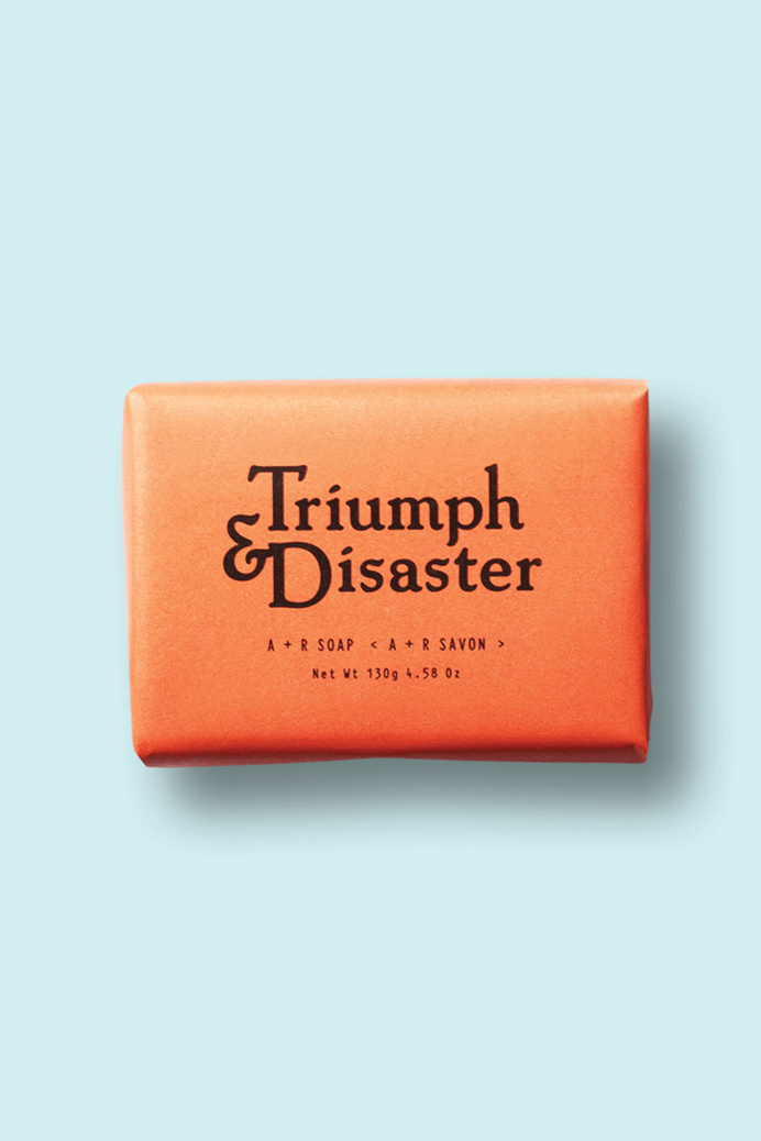 Triumph & Disaster A+R Soap $14.95 Almond Milk & Rosehip oil Soap.