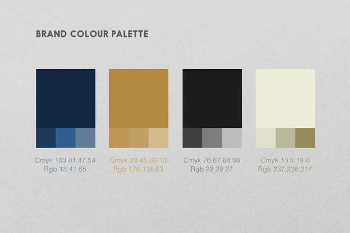 Gekox branding and t-shirt collection color palette