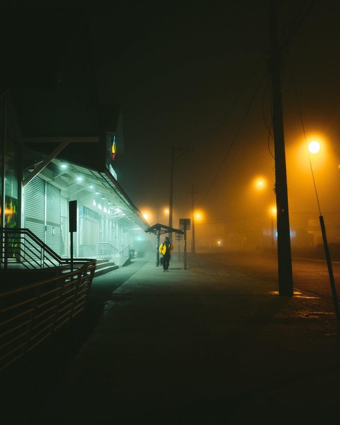 Cinematic and Cyberpunk Urban Photography by Felipe OA