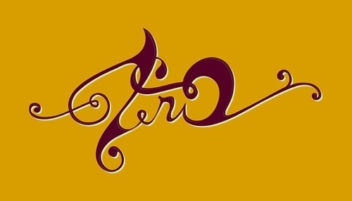 Zero © Engin Korkmaz 2007 | Flickr - Photo Sharing! #creative #flourish #design #floral #custom #type #typo #typography