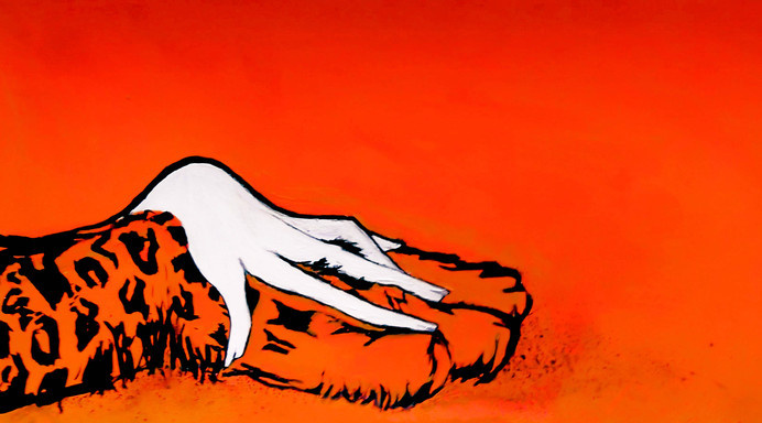 dior #tiger #painting