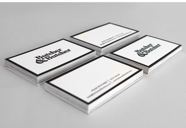 OUR STATIONERY Butcher & Butcher ltd — Brand — Design — Digital #cards #business
