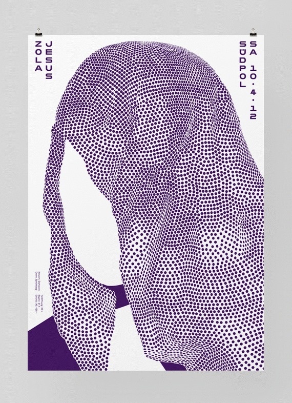 Zola_Jesus_g.gif (570×786) #illustration #design #poster