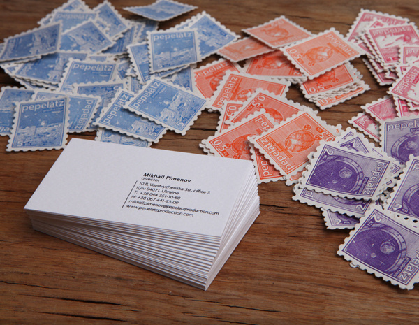 Present Yourself in a Unique Way. Memorable Business Cards. #card #stamp #business