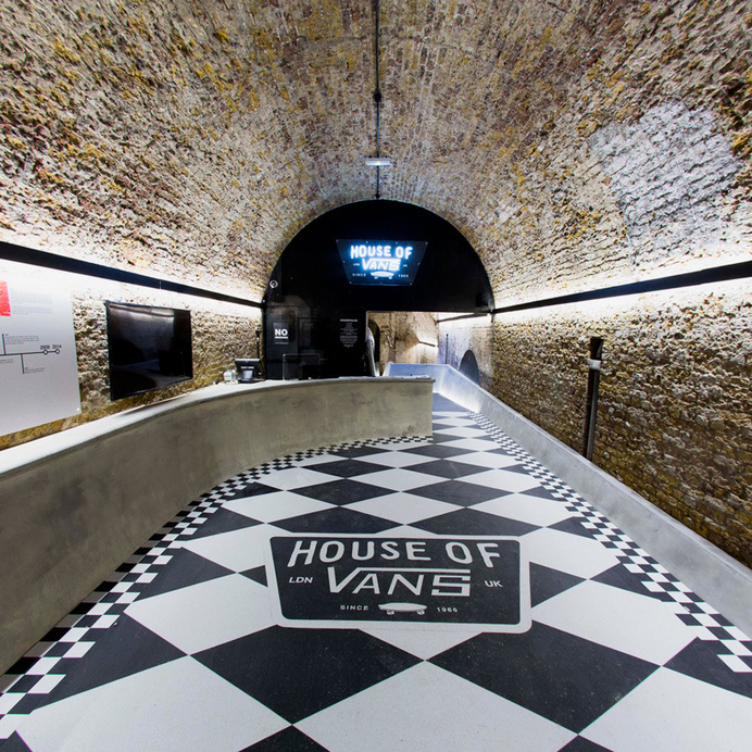 house of vans london indoor skatepark designboom #die #skate #or