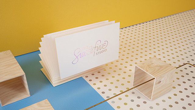 sixandfive-1 #pink #yellow #identity #blue #plywood