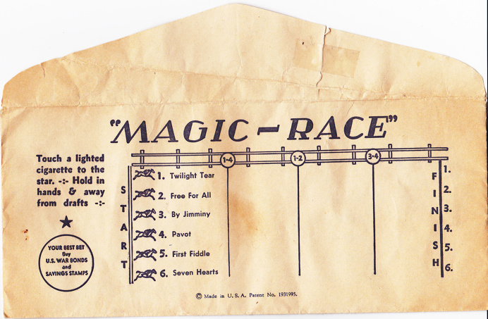 "MAGIC-RACE" ENVELOPE