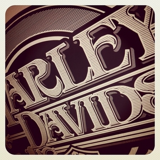 Instagram #hydro74 #harley #davidson #typography