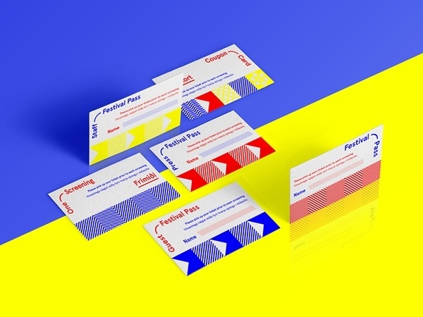 Stockfish Film Festival on Behance #stockfish #festival #branding #passes #identity #film