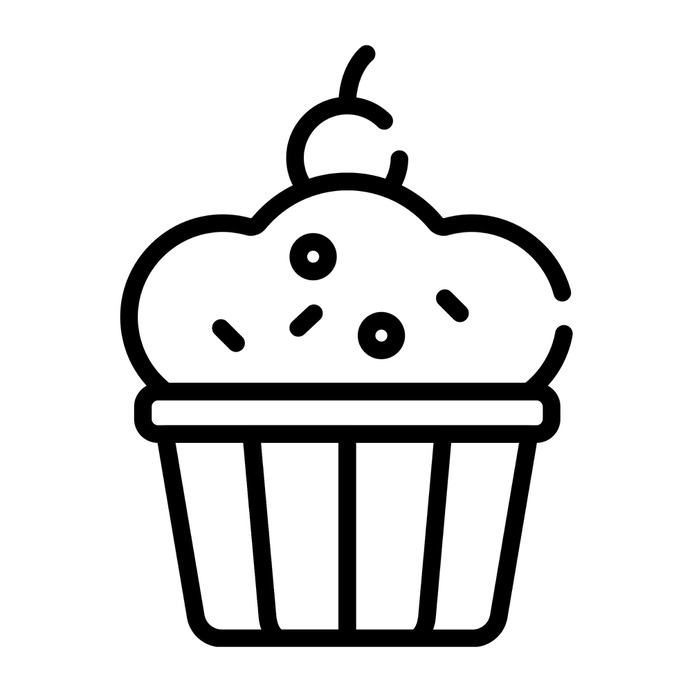 See more icon inspiration related to muffin, sweet, dessert, baked, cupcake, bakery and food on Flaticon.